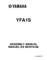Yamaha BREEZE YFA1S Assembly Manual preview