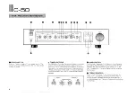 Preview for 6 page of Yamaha C-50 Owner'S Manual