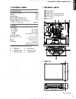 Preview for 5 page of Yamaha CDC-585 Service Manual