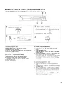 Preview for 11 page of Yamaha CDX-750 Owner'S Manual