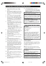 Preview for 2 page of Yamaha CDX-E400 Owner'S Manual