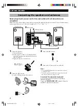 Preview for 6 page of Yamaha CDX-E400 Owner'S Manual