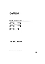 Yamaha CL5 Owner'S Manual предпросмотр