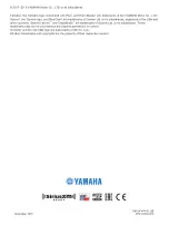 Preview for 6 page of Yamaha CL5 Quick Start Manual