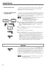 Предварительный просмотр 20 страницы Yamaha Clavinova CLP-156 Owner'S Manual