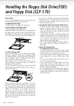 Предварительный просмотр 12 страницы Yamaha Clavinova CLP-170 Owner'S Manual