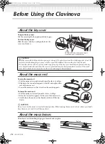 Предварительный просмотр 16 страницы Yamaha Clavinova CLP-170 Owner'S Manual