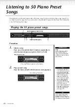 Предварительный просмотр 24 страницы Yamaha Clavinova CLP-170 Owner'S Manual