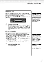 Предварительный просмотр 25 страницы Yamaha Clavinova CLP-170 Owner'S Manual