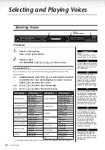 Предварительный просмотр 28 страницы Yamaha Clavinova CLP-170 Owner'S Manual