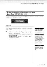 Предварительный просмотр 49 страницы Yamaha Clavinova CLP-170 Owner'S Manual