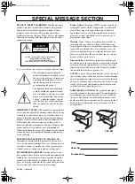 Предварительный просмотр 2 страницы Yamaha Clavinova CVP-103M Bedienungsanleitung