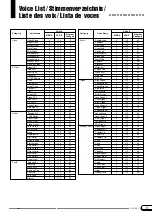 Предварительный просмотр 3 страницы Yamaha Clavinova CVP-201 Reference Booklet