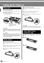 Preview for 16 page of Yamaha Clavinova CVP-203 Owner'S Manual