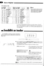 Предварительный просмотр 17 страницы Yamaha Clavinova CVP-25 Mode D'Emploi