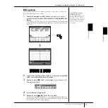 Предварительный просмотр 63 страницы Yamaha Clavinova CVP-301 Gebruikershandleiding