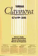 Предварительный просмотр 1 страницы Yamaha Clavinova CVP-35 Manuel D'Instructions