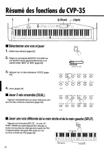 Предварительный просмотр 8 страницы Yamaha Clavinova CVP-35 Manuel D'Instructions