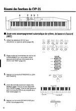 Предварительный просмотр 10 страницы Yamaha Clavinova CVP-35 Manuel D'Instructions