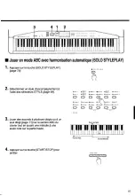 Предварительный просмотр 11 страницы Yamaha Clavinova CVP-35 Manuel D'Instructions