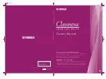 Yamaha CLAVINOVA CVP-501 Owner'S Manual preview