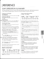 Preview for 1 page of Yamaha Clavinova P-500 Reference