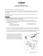 Yamaha CrossCore RC Series Quick Start Manual предпросмотр