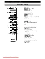 Предварительный просмотр 8 страницы Yamaha CRX-E300 Instructions For Use Manual