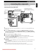 Preview for 11 page of Yamaha CRX-E300 Instructions For Use Manual