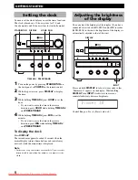 Preview for 12 page of Yamaha CRX-E300 Instructions For Use Manual