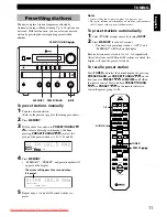 Preview for 15 page of Yamaha CRX-E300 Instructions For Use Manual