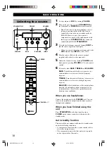 Preview for 14 page of Yamaha CRX-E500 Owner'S Manual