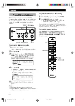 Preview for 16 page of Yamaha CRX-E500 Owner'S Manual