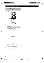 Preview for 18 page of Yamaha CRX-E500 Owner'S Manual