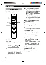 Preview for 24 page of Yamaha CRX-E500 Owner'S Manual