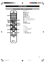 Preview for 25 page of Yamaha CRX-E500 Owner'S Manual