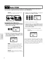 Preview for 44 page of Yamaha CS1X Mode D'Emploi