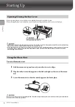 Предварительный просмотр 16 страницы Yamaha cvp-701 clavinova Owner'S Manual