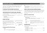 Preview for 4 page of Yamaha CX-A5000 Manual