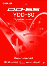 Yamaha DD-65 Owner'S Manual preview