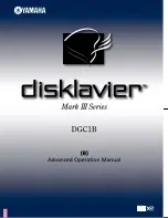 Yamaha Disklavier Mark III Series Advanced Operation Manual preview