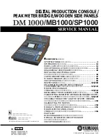 Yamaha DM 1000 Service Manual preview