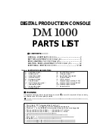 Предварительный просмотр 167 страницы Yamaha DM 1000 Service Manual