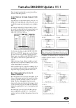 Yamaha DM 2000 Version 2 Supplementary Manual preview
