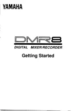 Yamaha DMR8 Getting Started preview