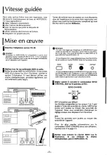 Preview for 7 page of Yamaha DOU-10 Manuel Du Propriétaire