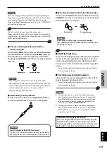 Предварительный просмотр 55 страницы Yamaha DP-U50 Operation Manual