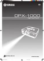 Yamaha DPX-1000 Owner'S Manual preview