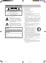 Preview for 2 page of Yamaha DPX-1000 Owner'S Manual