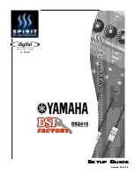 Yamaha DS2416 Setup Manual preview